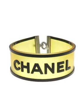 Chanel Rubber Bracelet Black